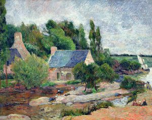 Pračky v Pont-Aven, 1886 od Paul Gauguin